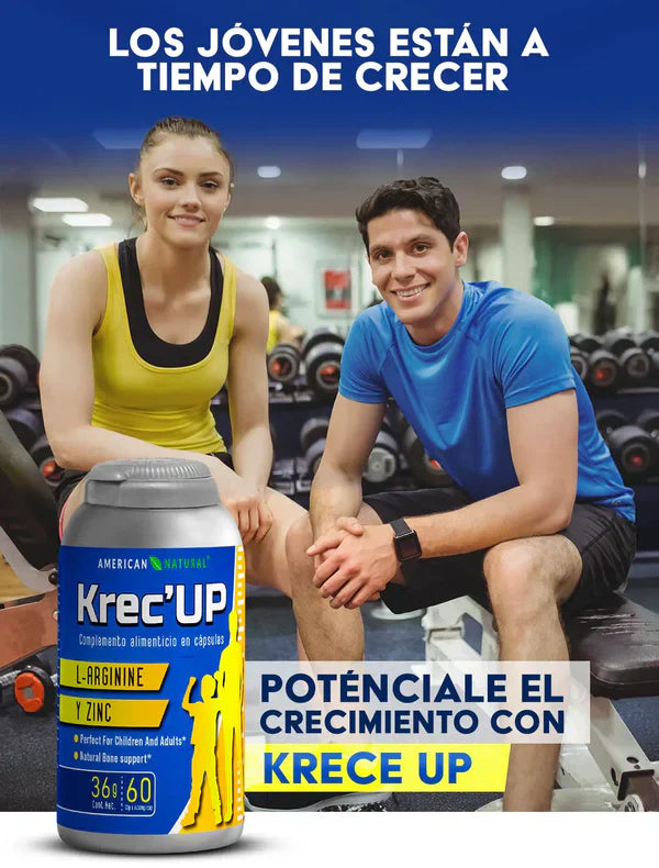 KreceUp American Natural - 60 Capsulas