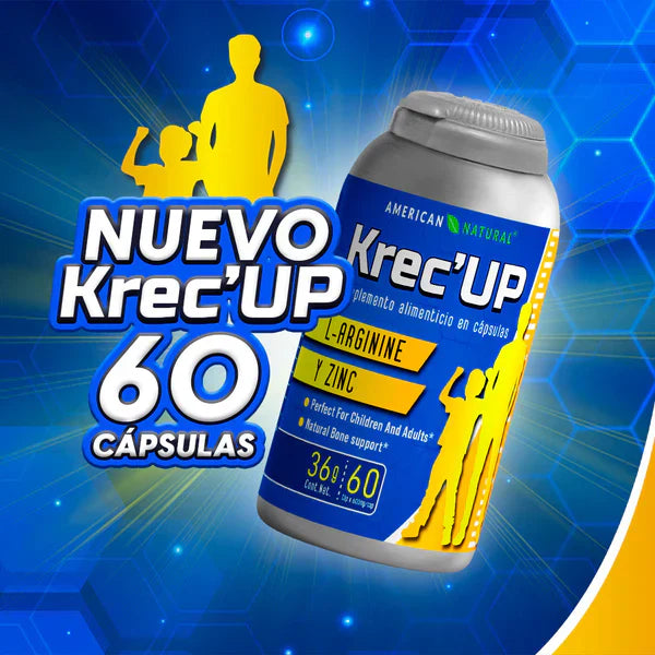 KreceUp American Natural - 60 Capsulas